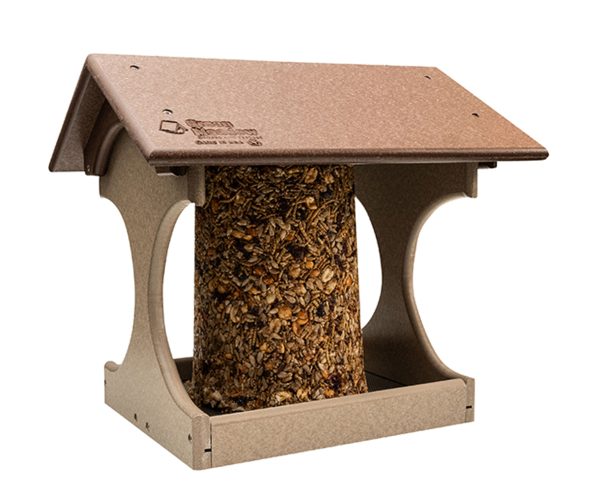 Suet Log Feeder
