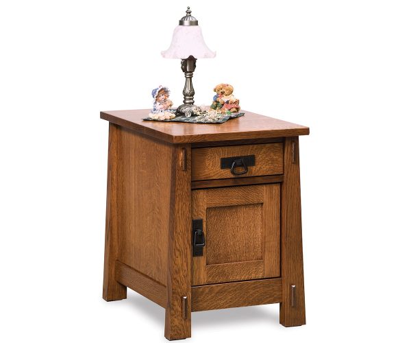 Modesto Enclosed End Table