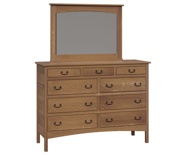 Granny Mission 9 Drawer Mule Dresser
