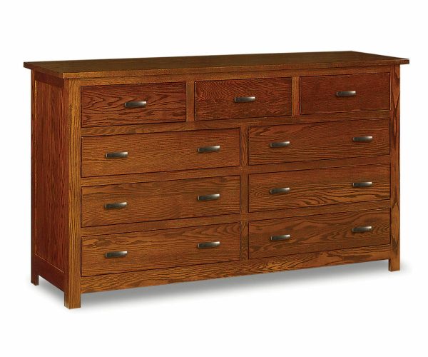Flush Mission 9 Drawer Dresser