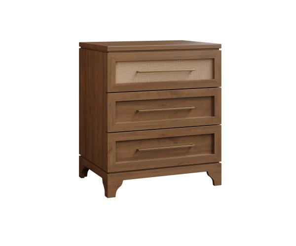 Cali 3 Drawer Nightstand